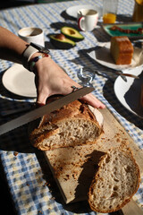 tasty sunday morning brunch breakfast