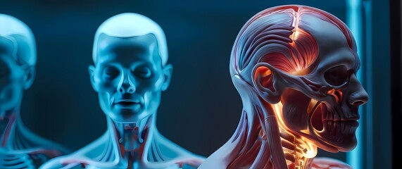 Holographic anatomy model of the human body for detailed surgical training
