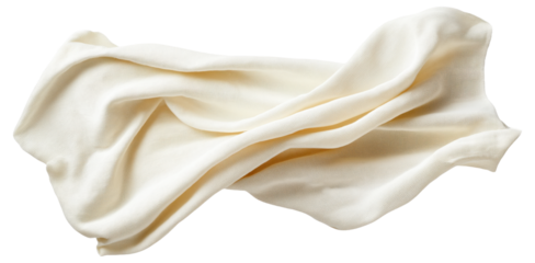 PNG White fabric cloth spread out