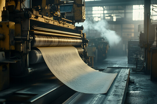 High-Tech Printing: Offset Machine in Action