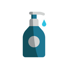 Liquid soap icon features clean lines and elegance, enhancing any digital concept.