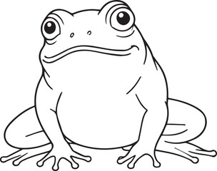 Frog Coloring Page
