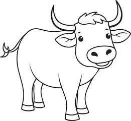 Cow Coloring Page