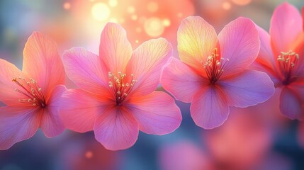 Macro photography of vibrant saffron flowers with detailed color depth, capturing their intricate beauty.