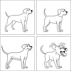 Dog Coloring Page