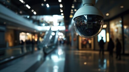 Security Camera in a Mall