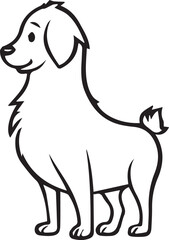 Dog Coloring Page
