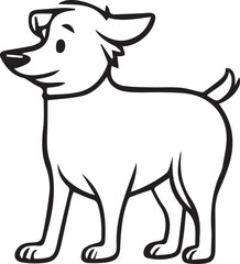 Dog Coloring Page