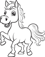 Horse Coloring Page