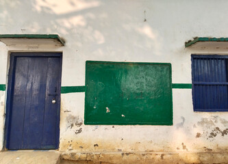 Indian primary schools board. government school rural areas school