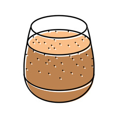 masala chai indian cuisine color icon vector. masala chai indian cuisine sign. isolated symbol illustration