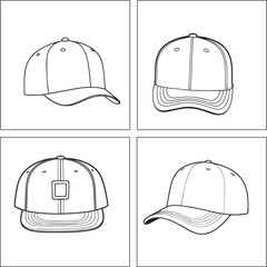 Hat Coloring Page