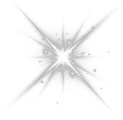 White lens shine spark, star sunlight vector, sparkle effect, stadium spotlight, light abstract, png sun shiny ray, projector futuristic beam, flare flash, glare glow glowing