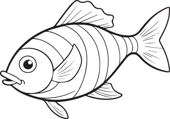 Fish Coloring Page