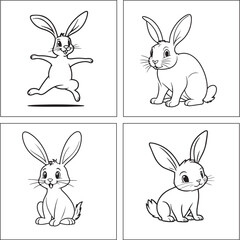 Rabbit Coloring Page