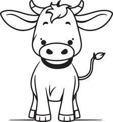Cow Coloring Page