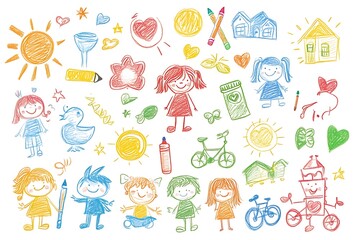 Cute Cartoon Space Pattern Perfect for Baby Products