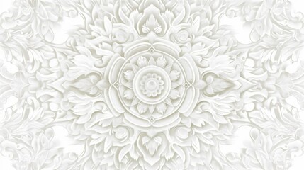 Delicate Symmetry of Thai Pattern Design