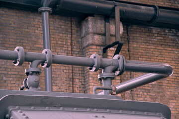 Historic Interior of Woudagemaal with Steam Engine Machinery