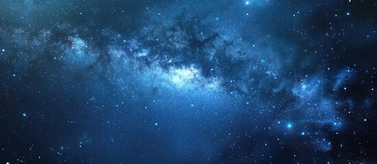 Fototapeta premium Starry Night Sky with Milky Way