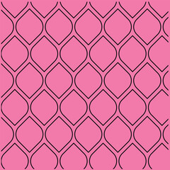 Naklejka premium pink pattern
