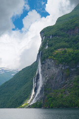 Geirangerfjord, die Sieben Schwestern