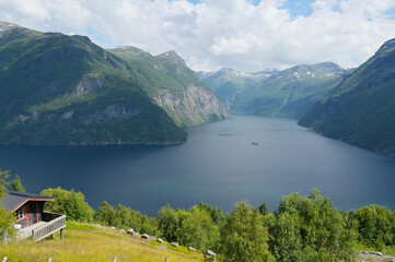 Geirangerfjord und Sunnylvsfjord