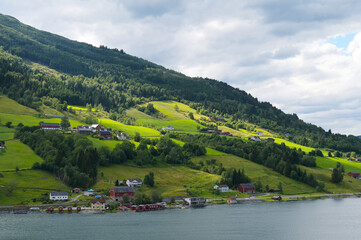 Fototapeta premium Olden, Norwegen