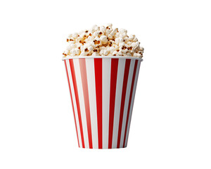 a bucket of popcorn