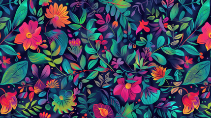 image on fabric background