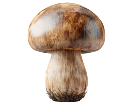 a close up of a mushroom