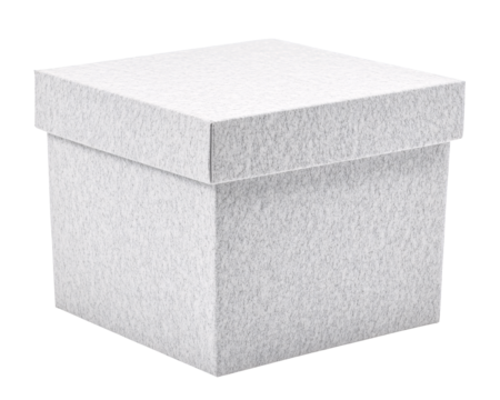a white box with a lid