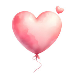 Watercolor Valentines Day Clipart, Valentine Sweets Balloons Love Letters Heart Romance Clipart, Scarpbooking, Card Making, Commercial Use

