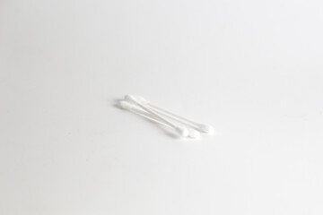 ear sticks on a white background