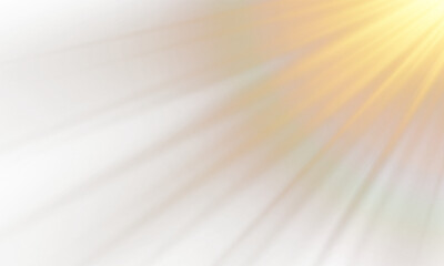 Vector transparent sunlight with special lens flare effect. png.