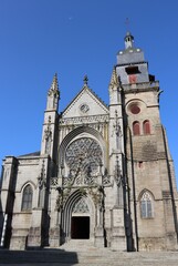 Obraz premium Saint Leonard church, Fougeres, France 