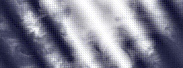 Vector diagonal line halftone pattern gradient effect. Modern, abstract smoke effect backdrop design. Retro engrave effect. © Kundra