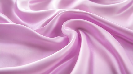 Obraz premium A smooth, flowing, pink fabric.