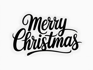 Fototapeta premium Merry Christmas wishes poster