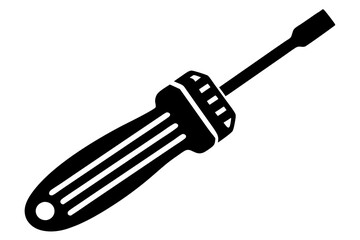 Screwdriver icon silhouette vector illustration design