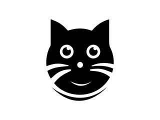 Cat Logo Design Illustration