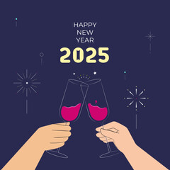 Happy new year_2025 & cheers