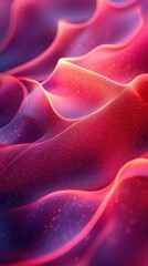 Obraz premium Colorful abstract waves with vibrant textures and gradients flowing across the canvas