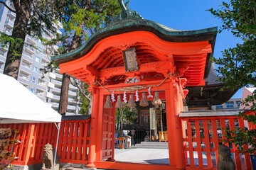 宮城県仙台市 榴岡天満宮 唐門