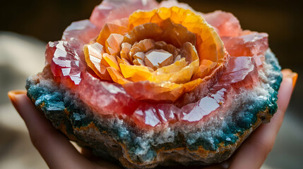 Collection of stone mineral Rose of the desert By Minakryn Ruslan
