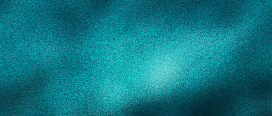 Turquoise noise textured abstract background with shaded patterns