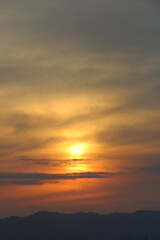 Sky Orange Sunset-1