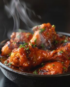 spicy fried chicken drump stick