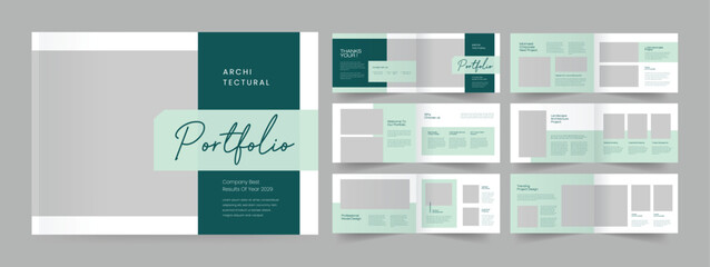 Landscape Architecture Portfolio, Architectural Works Portfolio Design