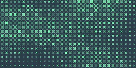 Parallelogram Halftone Gradient Vector Dynamic Velocity Eye Catching Texture. Modern Energetic Pattern Conceptual Turquoise Abstract Background.